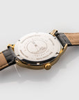 Færder Fyr - Brun skinnreim - 43mm